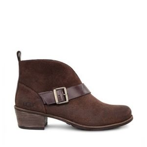 Ugg Wright Souts Suede Brown Booties (6.5)